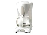 Toastmaster TCM4W 4-Cup Automatic Drip Coffeemaker, White