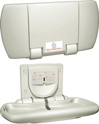 Surface Mounting High Density Polyethylene Baby Changing Station