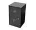 Bisley Filing Cabinet 2 Drawer A4 H672xW413xD400mm Steel - Color: Black
