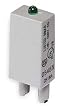 Dayton 1EGT3 Relay, Socket Module, LED, 2Pin, 24VAC/VDC