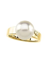 Ann Harrington Jewelry 14k Yellow Gold 11 mm South Sea Cultured Pearl Ring