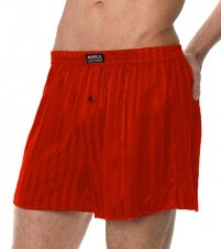 Mansilk Stripe Jacquard Boxer M333J L/Black