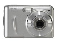 HP PhotoSmart M737 - Digital camera - compact - 8.0 Mpix - optical zoom: 3 x - supported memory: MMC, SD, SDHC