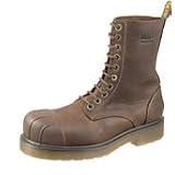 Dr. Martens Mens Lace Up Hardhat Work Boots Teak by Dr. Martens