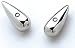 Post Tear Drop Earrings by Hot Diamonds Sterling Silver