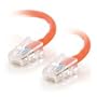 Cables To Go - 24509 - 7ft CAT5E 350Mhz  Crossover Patch Cable Orange