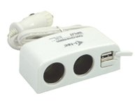 I-TEC Auto Ladegeraet Adapter fur 2X USB Geraete und 2x CL connector Preisvergleich