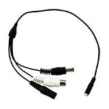 DSC-MP100 High Sensitive Preamp Mini Microphone with Power Bypass for Security Audio Sound Voice Monitoring Recording DS1