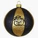 California Golden Bears 3.5" Collegiate Glass Basketball Holiday Ornament - NCAA College Athletics