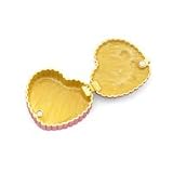 Piearth ピアース ジュエリーボックス クリスタル 宝石箱 ハート NO3 グリーン 3-5 GR