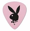 Clayton Playboy - Pink with White Bunny Guitar Picks - Medium - 6 Pack