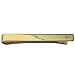 British Jewellery Workshops Hard Gold plated 6x55mm star set CZ Tie Slide