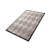 Crown Super-Soaker Diamond Mat, Polypropylene, 34 x 57, Slate (S1R035ST)