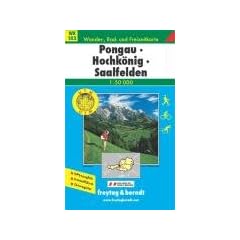 Pongau, Hochk�nig, Saalfelden 1 : 50 000: Pongau, Hochkonig, Saalfelden - 1": 50, 000