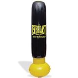 Everlast Youth Inflatable Training Bag - Black/ Yellow