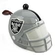 Oakland Raiders 9" X 8-1/2" Ceramic Candy Dish/Cookie Jar - NFL Football
