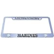 US Marines License Plate Tag Frame - NCAA College Athletics Fan Shop Sports Team Merchandise