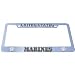US Marines License Plate Tag Frame - NCAA College Athletics Fan Shop Sports Team Merchandise