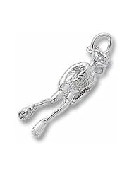 Scuba Diver Charm