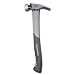 Black Rhino Fiberglass Frama Hammer-21oz milled face