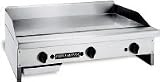 36 in Countertop Griddle, Manual Control, NSF, LP