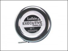 COOPER HAND TOOLS LUFKIN W606PD EXECUTIVE DIAMETER POCKET MEASURING TAPE 1/4x6'