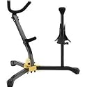 Hercules DS533B Alto/Tenor Sax+1 SOP Sax Stand