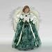 9" Lighted Kelly Green Irish Angel Christmas Tree Topper