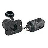 Scotty Depthpower Marinco Electric Plug and Socket