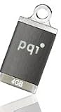 PQI i810 Plus - 4GB Intelligent Drive USB 2.0 Mini I-Stick (Gray)
