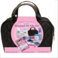Dove 336019 Womens Dove Quilted Hand Bag 10 Piece Travel Kit- Case of 24
