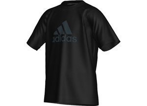 Adidas Kinder T-shirt Essentials, black/darkon, 128, E15363-128 Preisvergleich