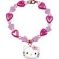 Hello Kitty Little Girls Flower Charm Bracelet