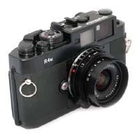 Voigtlander Bessa R4M Wide Angle 35mm Rangefinder Manual Focus "M" Mount Camera Body with Mechanical Shutter - Black