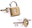 Lock and Key Cufflinks - Other Formal Wear - Cufflinks