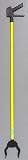 Reid #p488 48 Yellow Aluminum Pik Stick