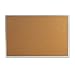 Cork Bulletin Board with 1/2 Satin Finish Aluminum Frame, 36 x 24 (UNV43613)