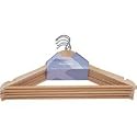 CLOTHES HANGER NATURAL 5PC