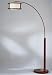 Indo Collection One Light Arc Lantern Shade Floor Lamp