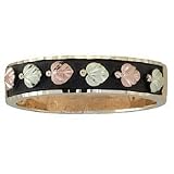 Black Hills Gold Antiqued Womens Wedding Band from Coleman