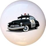 Sheriff Disney Cars Drawer Pull Knob