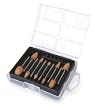 Westward 2YMY9 Mounted Point Kit, 10 Pc, 1/4 and 1/8 In