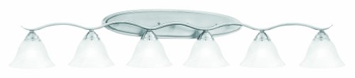 Thomas Lighting SL748678 Prestige Bath Light, Brushed Nickel