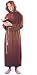 Adult Fancy Dress Costume Hooded Monk