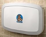 KB200-05 White Granite Koala Horizontal Baby Changing Station