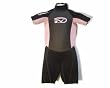 Gul Girls Axis Shorti Wetsuit Black/Pink 10-11yrs