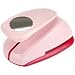 Uchida LV-MGCP65 Clever Lever Mega Craft Punch, Scalloped Circle