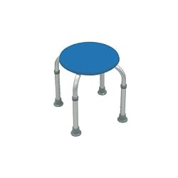 Designer Series Adjustable Height Bath Stool