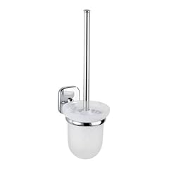 WENKO 17860100 WC-Garnitur Ribera - Glas, Chrom rostfrei, 11.5 x 37 x 15 cm