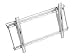 OmniMount PRO 54FB-T - Mounting kit ( wall bracket ) for flat panel - steel - silver - screen size: 32